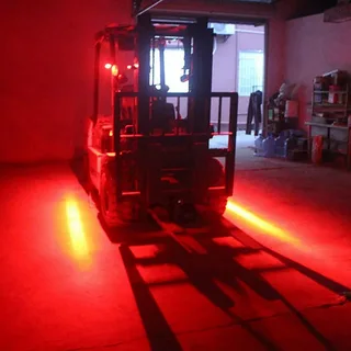 The Complete Guide to Red & Blue Forklift Safety Lighting